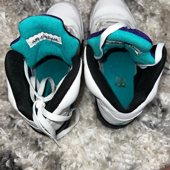 Air Jordan 5 “Grapes” White/Purple - Picture 4 of 8